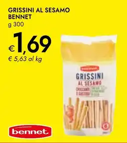 Bennet Grissini al sesamo BENNET offerta
