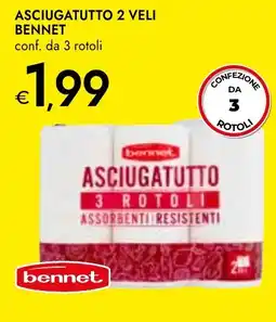 Bennet Asciugatutto 2 veli BENNET offerta