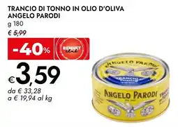 Bennet Trancio di tonno in olio d'oliva ANGELO PARODI offerta