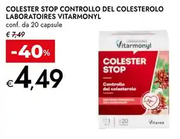 Bennet Colester stop controllo del colesterolo laboratoires VITARMONYL offerta