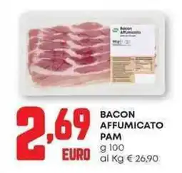 Panorama Bacon affumicato PAM offerta