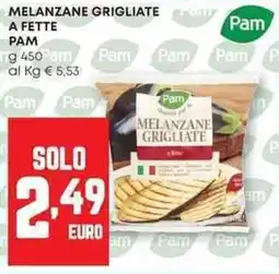 Panorama Melanzane grigliate a fette PAM offerta