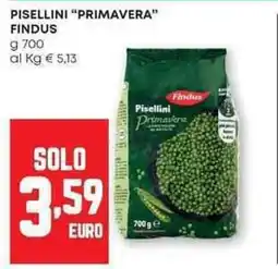 Panorama Pisellini "primavera" FINDUS offerta