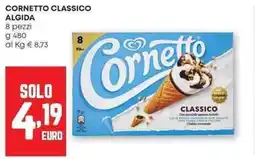 Panorama Cornetto classico ALGIDA offerta