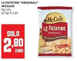 Panorama Le patatine "originali" MCCAIN offerta