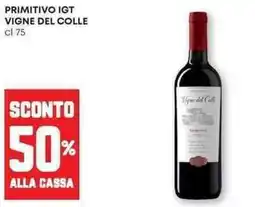 Panorama Primitivo igt VIGNE DEL COLLE offerta