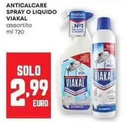 Panorama Anticalcare spray o liquido VIAKAL offerta