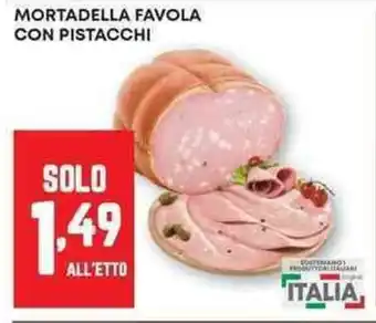 Panorama Mortadella favola con pistacchi offerta
