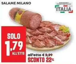 Panorama Salame milano offerta