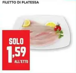 Panorama Filetto di platessa offerta