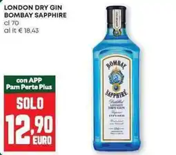Panorama London dry gin BOMBAY SAPPHIRE offerta