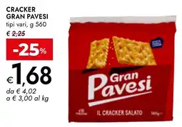 Bennet Cracker GRAN PAVESI offerta