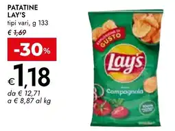 Bennet Patatine LAY'S offerta
