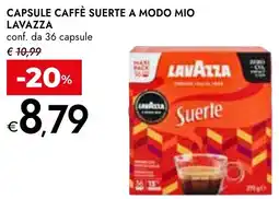 Bennet Capsule caffè suerte a modo mio LAVAZZA offerta