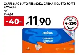 Bennet Caffè macinato per moka crema e gusto forte LAVAZZA offerta
