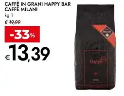 Bennet Caffè in grani happy bar caffè milani offerta