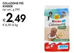 Bennet Colazione più KINDER offerta
