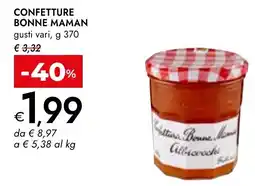 Bennet Confetture BONNE MAMAN offerta