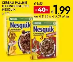 Bennet Cereali palline o conchigliette NESQUIK offerta