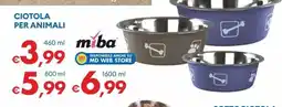 MD Discount Miba ciotola per animali offerta