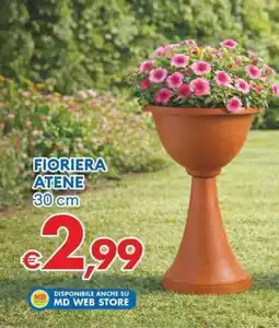 MD Discount Fioriera atene 30 cm offerta