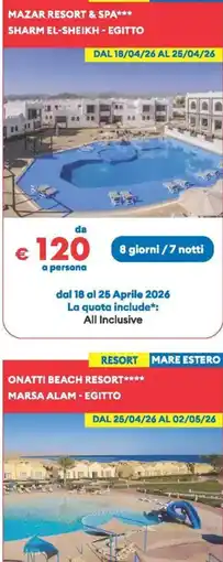 MD Discount Mazar resort & spa offerta