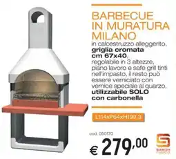 Brico OK Barbecue in muratura milano offerta