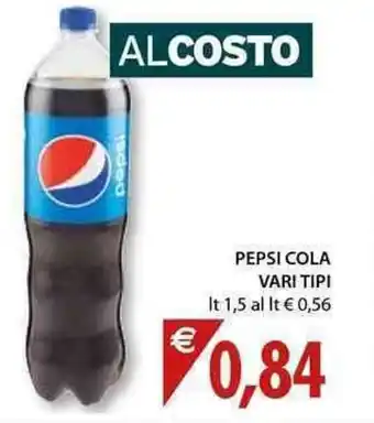 Pepsi Cola Vari Tipi 1,5lt