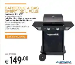 Brico OK Campingaz barbecue a gas xpert 100 L plus offerta