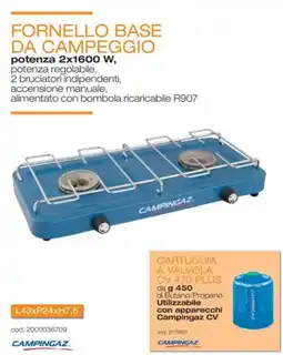 Brico OK Campingaz fornello base da campeggio offerta