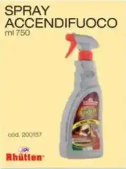 Brico OK Rhütten spray accendifuoco offerta