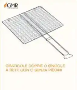 Brico OK GMR graticole doppie o singole a rete con o senza piedini offerta