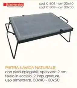 Brico OK Machieraldo pietra lavica naturale offerta