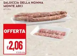 Pan Salsiccia della nonna monte arci offerta