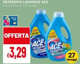 Pan Detersivo lavatrice ACE offerta