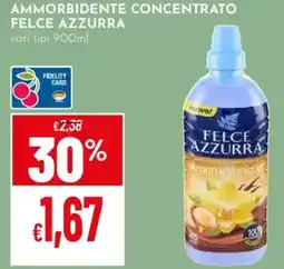 Pan Ammorbidente concentrato FELCE AZZURRA offerta