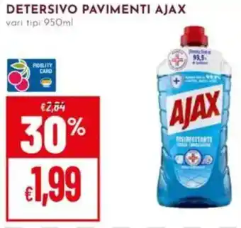 Pan Detersivo pavimenti AJAX offerta
