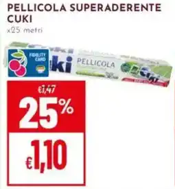 Pan Pellicola superaderente CUKI offerta