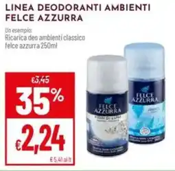 Pan Linea deodoranti ambienti FELCE AZZURRA offerta