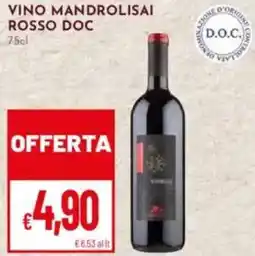 Pan Vino mandrolisai rosso doc offerta