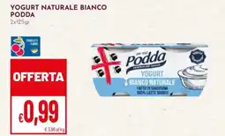 Pan Yogurt naturale bianco PODDA offerta
