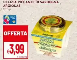 Pan Delizia piccante di sardegna ARGIOLAS offerta