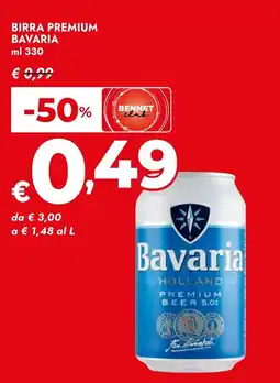 Bennet Birra premium BAVARIA offerta