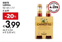 Bennet Bibite LURISIA offerta