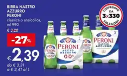 Bennet Birra nastro azzurro PERONI offerta