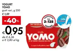 Bennet Yogurt YOMO offerta