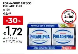 Bennet Formaggio fresco PHILADELPHIA offerta