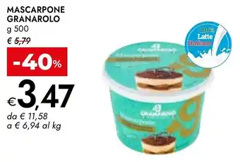 Bennet Mascarpone GRANAROLO offerta