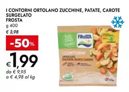 Bennet I contorni ortolano zucchine, patate, carote surgelato FROSTA offerta