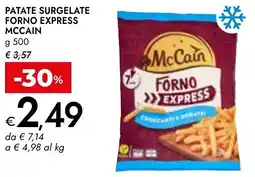 Bennet Patate surgelate forno express MCCAIN offerta